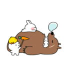 だらだらあまえんぼうさちゃん（個別スタンプ：36）