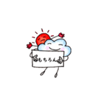 お天気スタンプ カンペバージョン（個別スタンプ：8）