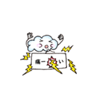お天気スタンプ カンペバージョン（個別スタンプ：24）