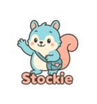ストッキー by memStock（個別スタンプ：1）