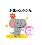 【関西弁】ネコ、ゾウおばちゃんの場合（個別スタンプ：7）