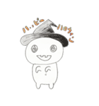 可愛くて丸い白い男の子 の しろくん ver2.（個別スタンプ：21）