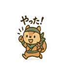 ゆる忍者リス ころころ忍法スタンプ（個別スタンプ：23）