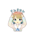 新人スタンプ！（個別スタンプ：15）