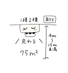 消防設備 煙感知器（個別スタンプ：1）