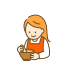 離乳食で使えるスタンプ（個別スタンプ：30）