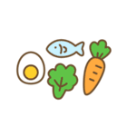 離乳食で使えるスタンプ（個別スタンプ：38）