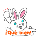 うさ太のスペイン語（個別スタンプ：4）