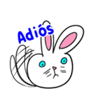 うさ太のスペイン語（個別スタンプ：8）