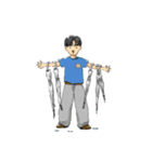 藁にもすがれない（個別スタンプ：7）