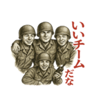 軍人×兵士の日常会話(戦場の日常)（個別スタンプ：39）