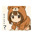 フードっ娘01（個別スタンプ：32）