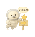 ふわふわ宇宙アザラシスタンプ（個別スタンプ：32）