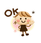 ずっと使える♡3Dミルクティー（個別スタンプ：1）