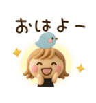 ずっと使える♡3Dミルクティー（個別スタンプ：6）