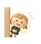 ずっと使える♡3Dミルクティー（個別スタンプ：21）