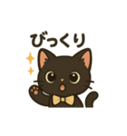 黒ねこちゃんの1日（個別スタンプ：2）