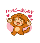 もこもこ犬のキグルミ日和（個別スタンプ：37）