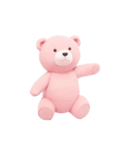 ピンクのクマさん ぴんくまの日常（個別スタンプ：20）