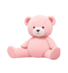 ピンクのクマさん ぴんくまの日常（個別スタンプ：22）