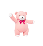 ピンクのクマさん ぴんくまの日常（個別スタンプ：26）