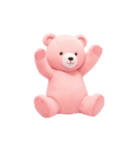ピンクのクマさん ぴんくまの日常（個別スタンプ：27）