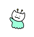 ねこくらげ星人（個別スタンプ：2）