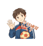 ハンドボール 男子 部活 スポーツ (小)（個別スタンプ：1）