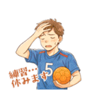 ハンドボール 男子 部活 スポーツ (小)（個別スタンプ：4）