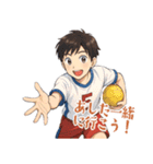 ハンドボール 男子 部活 スポーツ (小)（個別スタンプ：5）