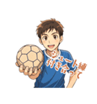 ハンドボール 男子 部活 スポーツ (小)（個別スタンプ：13）