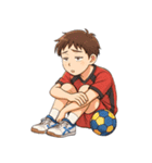 ハンドボール 男子 部活 スポーツ（個別スタンプ：2）