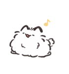 もふもふ毛だま（個別スタンプ：2）
