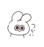 色々ある太っちょうさぎ（個別スタンプ：15）