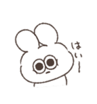 色々ある太っちょうさぎ（個別スタンプ：16）
