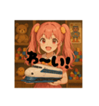 おもちゃ屋さんと電車のおもちゃ（個別スタンプ：8）