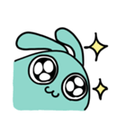 まっすぐ見てくるうさぎ（個別スタンプ：16）