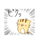 薄毛猫のこもんくん〜リアクション編（個別スタンプ：3）
