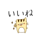 薄毛猫のこもんくん〜リアクション編（個別スタンプ：5）