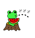 かえるさん2 夏がやってきた（個別スタンプ：14）