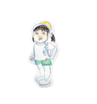 杉澤家限定♡らんらんの英語スタンプ（個別スタンプ：16）
