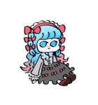 おひめさまのかわいいごあいさつ（個別スタンプ：1）