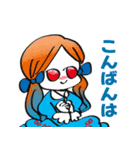 おひめさまのかわいいごあいさつ（個別スタンプ：4）