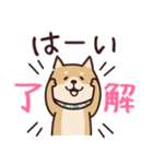 しばいぬ♡感情を伝える（個別スタンプ：2）