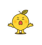 レモンのリアクションスタンプ 24種（個別スタンプ：16）