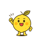 レモンのリアクションスタンプ 24種（個別スタンプ：23）