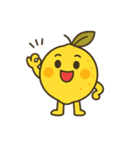 レモンのリアクションスタンプ 24種（個別スタンプ：24）