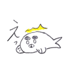 アザラシワールド（個別スタンプ：4）