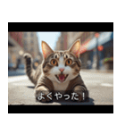 映画風 ねこ（個別スタンプ：2）