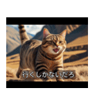 映画風 ねこ（個別スタンプ：32）